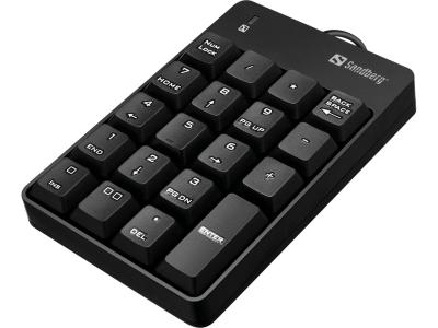 Sandberg USB Wired Numeric Keypad Black