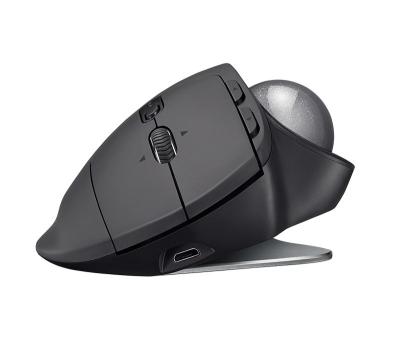 Logitech MX Ergo Wireless Trackball Mouse Black
