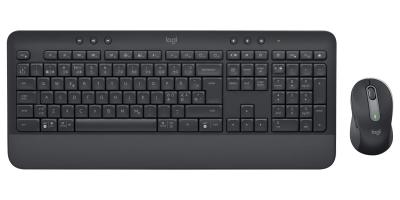 Logitech Signature MK650 Combo for Business Wireless Keyboard+Mouse Graphite US
