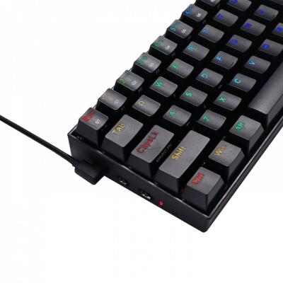 Redragon Draconic Compact RGB Wireless Red Mechanical Tenkeyless Designed Bluetooth Gaming Keyboard Black HU
