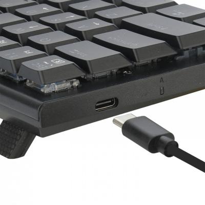 Redragon Anivia, wired mechanical keyboard,RGB, red switch Black HU