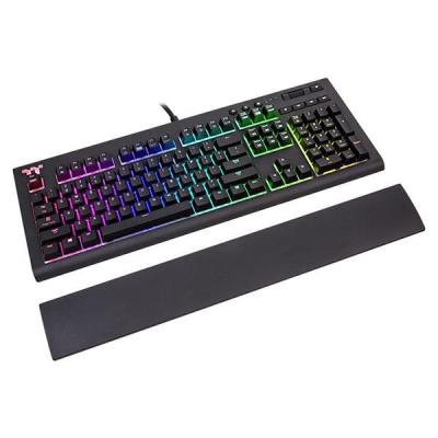 Thermaltake TT eSports TT Premium X1 RGB Gaming Cherry MX Speed Silver Keyboard Black US
