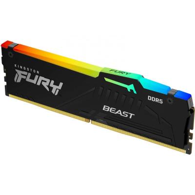 Kingston 32GB DDR5 6000MHz Fury Beast RGB Black