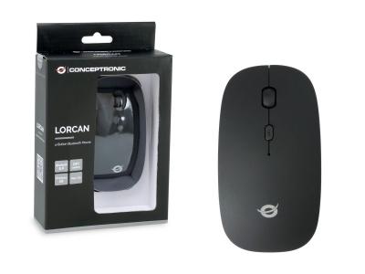 Conceptronic  LORCAN01B 4-Button Bluetooth Mouse Black
