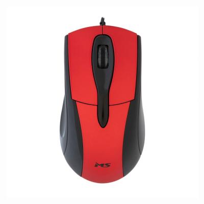 MS Focus C110 Wired mouse Black/Red