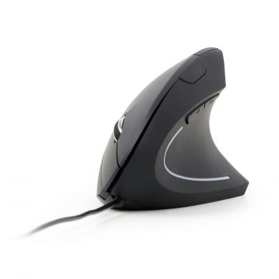 Gembird MUS-ERGO-01 Ergonomic mouse Black