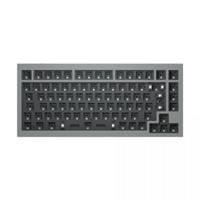 Keychron Q1 QMK Custom Mechanical Keyboard Barebone ISO Silver Grey UK