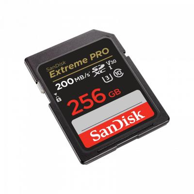 Sandisk 256GB SDXC Class 10 U3 V30 Extreme Pro