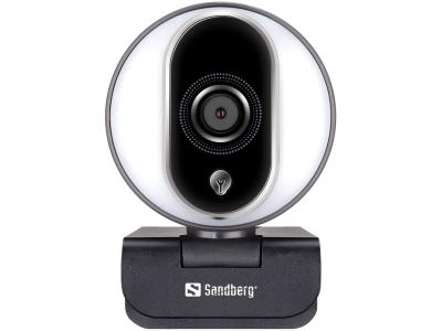Sandberg Streamer Pro Webkamera Black/Silver