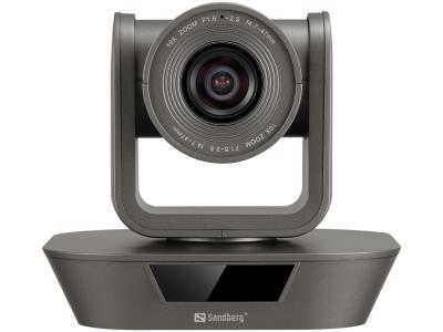 Sandberg ConfCam PTZ x10 Remote 1080P Webkamera Black