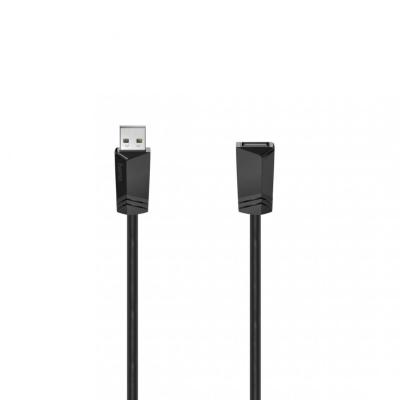 Hama USB Extension Cable 0,75m Black