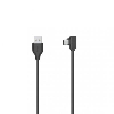Hama USB 2.0 FIC Cable TYPE-C/USB A 0,75m Black