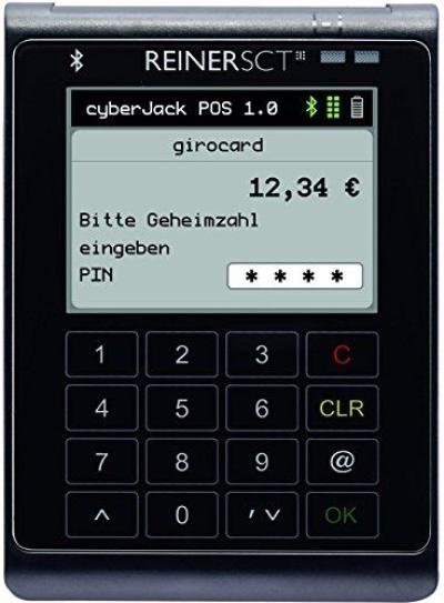 Reiner SCT CyberJack POS Smart Card Reader Black