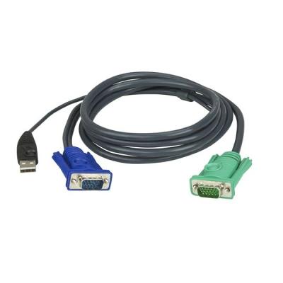 ATEN USB KVM Cable with 3 in 1 SPHD 1,8m Black