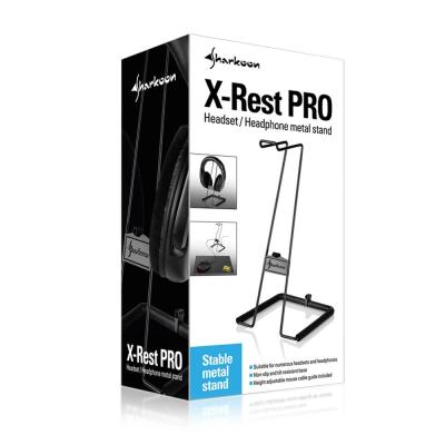 Sharkoon X-Rest Pro Headset Stand Black