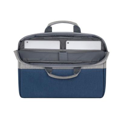 RivaCase 7532 Anti-theft Laptop Bag 15,6" Grey/Dark Blue