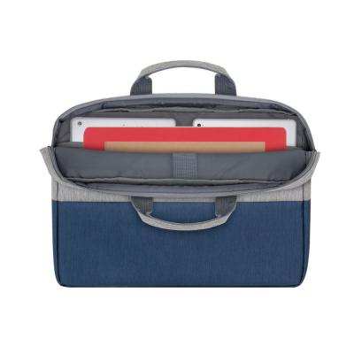 RivaCase 7532 Anti-theft Laptop Bag 15,6" Grey/Dark Blue