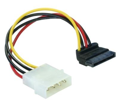 DeLock Cable Power SATA HDD > 4pin male – angled
