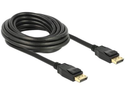 DeLock Cable Displayport 1.2 male > Displayport male 4K 5m