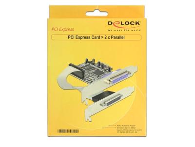 DeLock PCI Express x1 Card to 2x Parallel