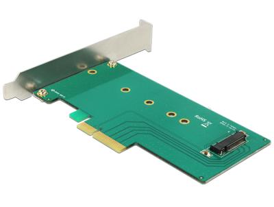 DeLock PCI Express x4 Kártya > 1xbelső NVMe M.2 Key M 110 mm - alacsony profilú formatényező