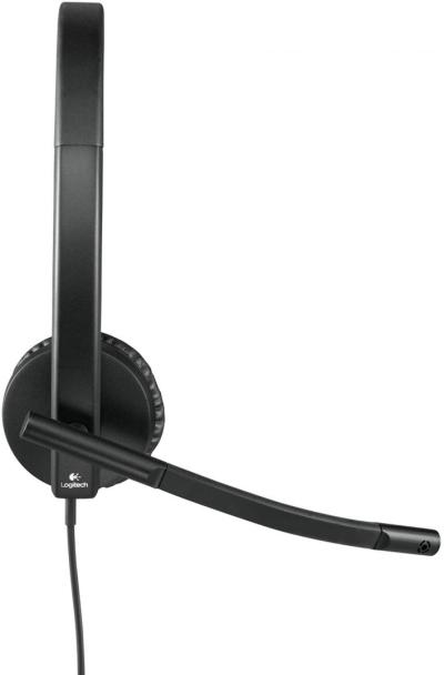 Logitech H570E USB Headset Stereo Black
