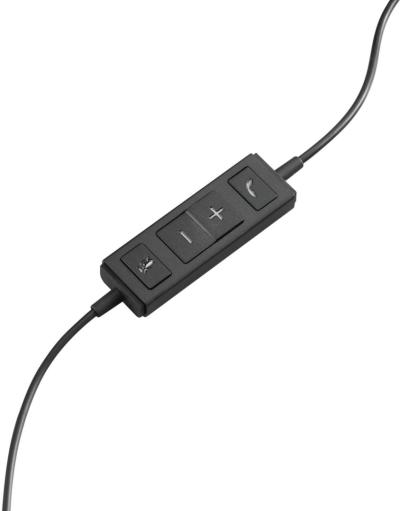 Logitech H570E USB Headset Stereo Black