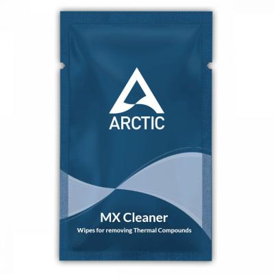 Arctic MX Cleaner Wipes for removing thermal compounds (box of 40 bags)