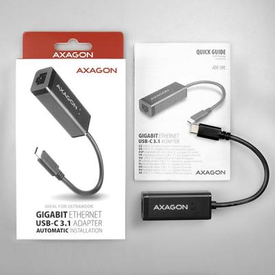 AXAGON ADE-SRC USB-C 3.1 Gigabit Ethernet