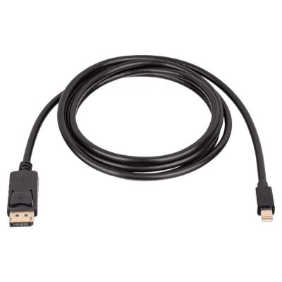 Akyga AK-AV-15 DisplayPort / miniDisplayPort cable 1,8m Black