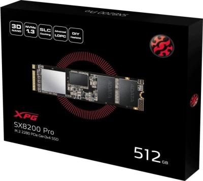 A-Data 512GB M.2 2280 NVMe XPG SX8200 Pro