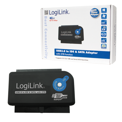 Logilink AU0028A USB3.0 to IDE & SATA with OTB adapter