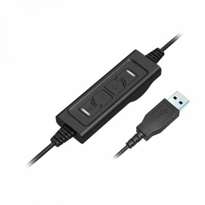 Axtel Prime MS HD duo NC USB Headset Black