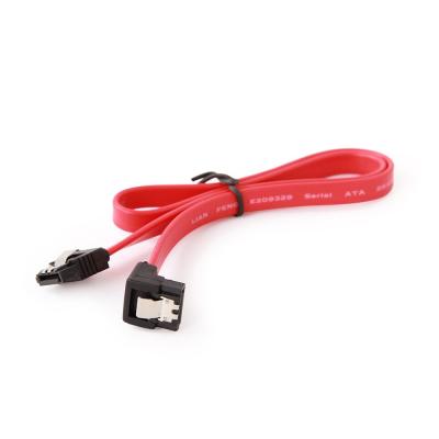 Gembird SATA3 50cm data cable with 90 degree bent connector metal clips
