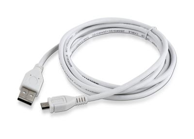 Gembird USB2.0 A-microUSB 1,8m White
