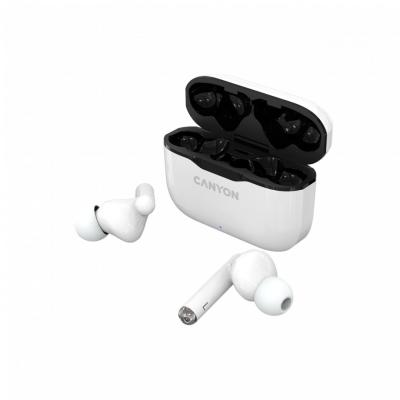 Canyon TWS-3 Classic-styled true wireless stereo headset White