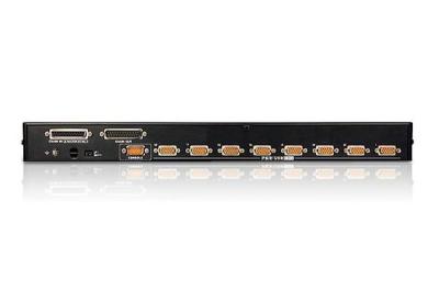 ATEN CS1708A 8-Port PS/2-USB VGA KVM Switch with Daisy-Chain Port and USB Peripheral Support