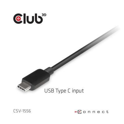Club3D USB Type C MST Hub to Dual HDMI 4K60Hz M/F
