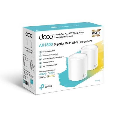 TP-Link Deco X20 AX1800 Whole Home Mesh Wi-Fi 6 System (2-pack)