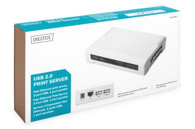 Digitus DN-13006-1 Ethernet LAN Print Szerver