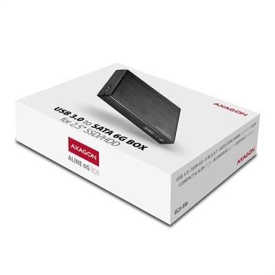 AXAGON EE25-XA6 2,5" USB3.0 HDD SATA Aline Box Black