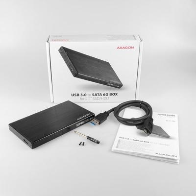 AXAGON EE25-XA6 2,5" USB3.0 HDD SATA Aline Box Black