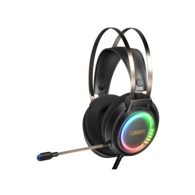 Gamdias Eros E3 Stereo Lighting Gaming Headset Black RGB