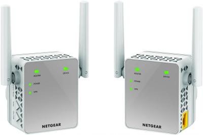 Netgear EX3700 AC750 WiFi Essentials Edition Range Extender White