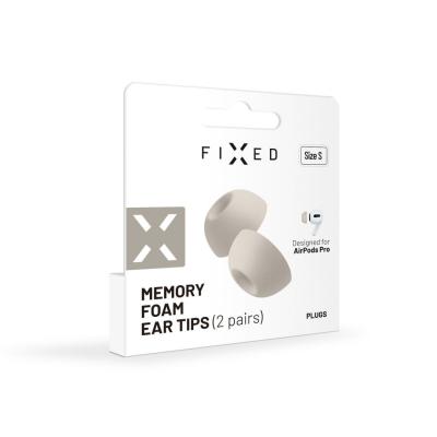 FIXED Memory Foam Csatlakozó  Apple Airpods Pro, 2 sets, L méret