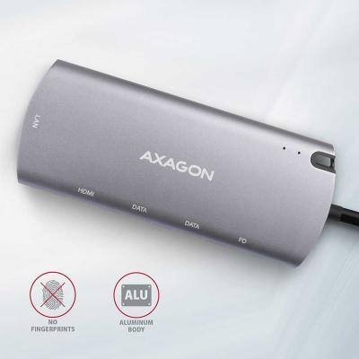AXAGON HMC-6M2 SuperSpeed USB-C Combo 6in1 Hub