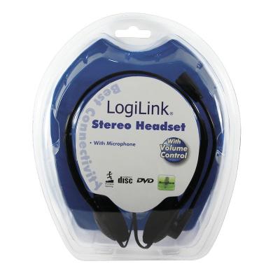 Logilink HS0001 Stereo Headset Black