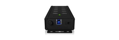 Raidsonic IcyBox IB-HUB1703-QC3 7 port USB3.0 Hub with 3 charge ports