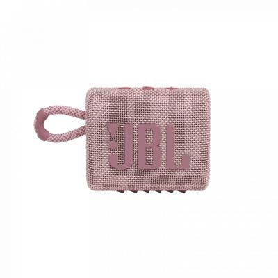 JBL Go 3 Bluetooth Portable Waterproof Speaker Pink