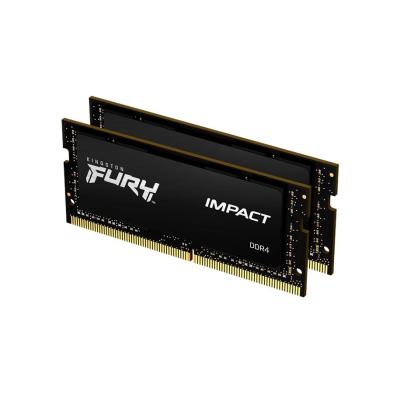 Kingston 16GB DDR4 2666MHz Kit(2x8GB) SODIMM Fury Impact Black